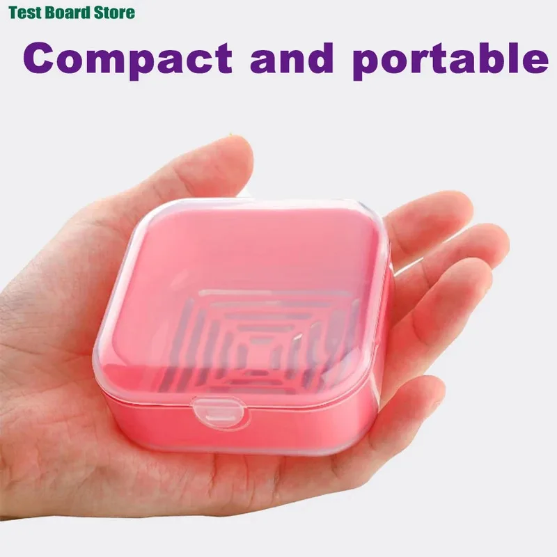 Leakproof Portable Mini Soap Box – 1Pce Morandi Color, Special Storage Box for Travel, Dormitory, Camping, Gym