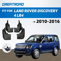 Car Mud Flaps For Land Rover Discovery 4 LR4 2010-2016 2011 2012 2013 2014 2015 Mudflaps Splash Guards Fender Mudguards