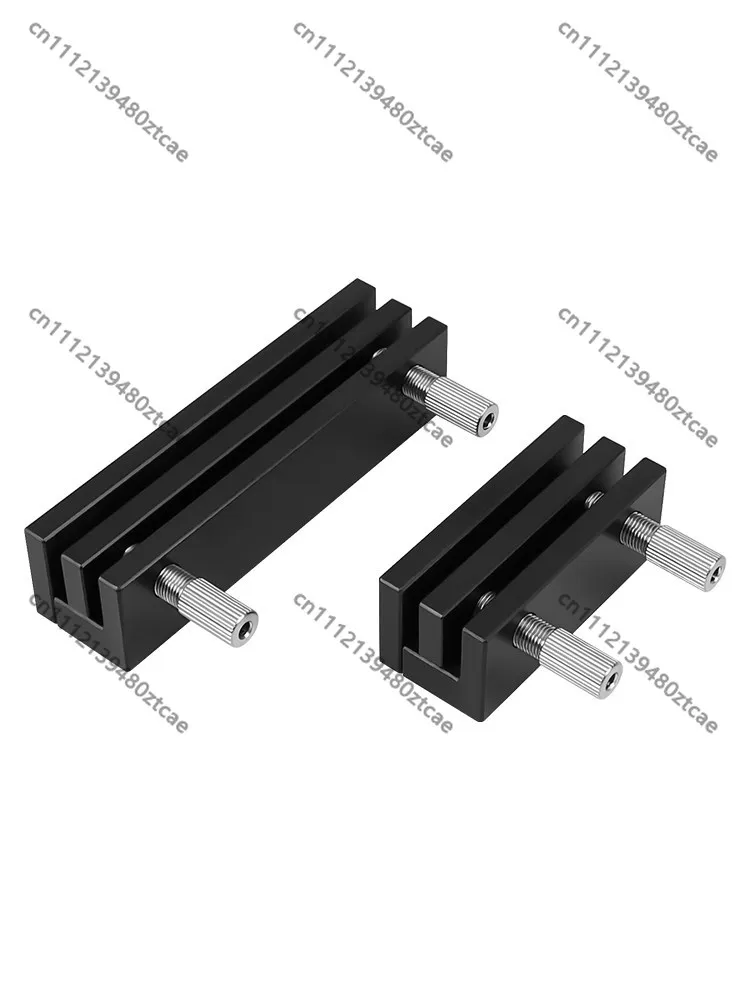 Optical Dry Plate Holder Adjustable Square Clamp Frame Optical Experiment Fixture For Optical Components