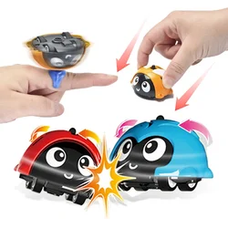 Funny Gyro Model Car Toy Cartoon Inertia Insect Multi-function Children's Fingertip Spinning Top Educational Toy Model