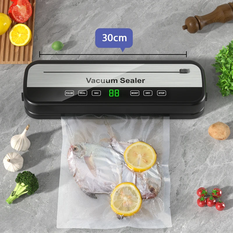 Vacuum Sealer Machine Food Packaging is Moisture-Proof Sealed And Kept Fresh Kitchen Meat And Vegetable Refrigeration Packaging