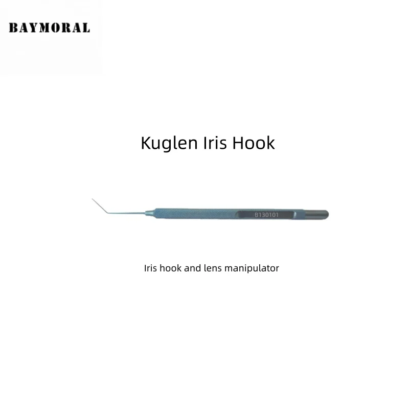 أدوات طب العيون أدوات جراحة الإناث Kuglen Iris Hook #1