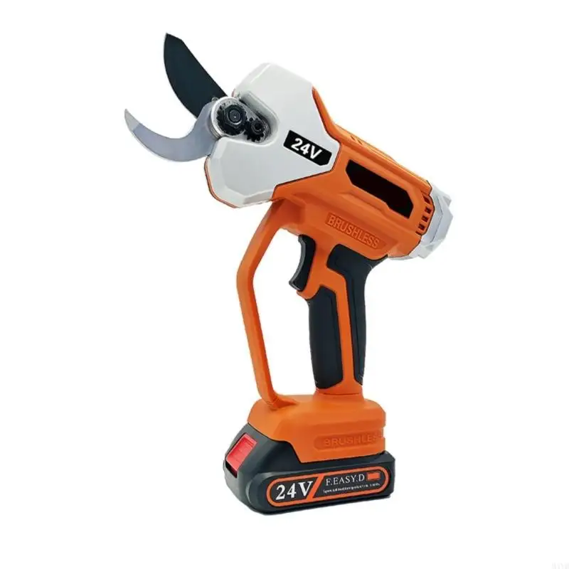 Professional Mobile Pruner Ergonomic Handle Quiet Motor Constructed In Power Display For Extended Trimming Tasks M4YD