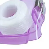 

5 шт. зубная нить портативный брелок в форме зуба плоская линия гигиена полости рта воск для чистки зубов мятный ароматизированный цвет случайный