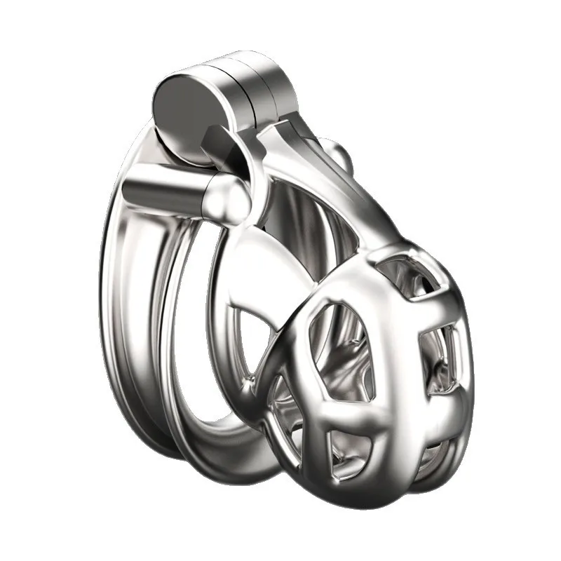 Sixth generation Cobra Stainless Steel Male Chastity Lock Tire Ring CB Chastity Cage SM Sexual Training Male Female Adult