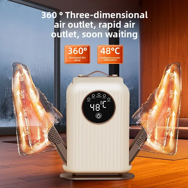 

2025 NEW Electric Shoe Dryer Boot Dryer Quick Dry Deodorizer Waterproof Footwear Dryer Timer and Constant Temperature 48℃