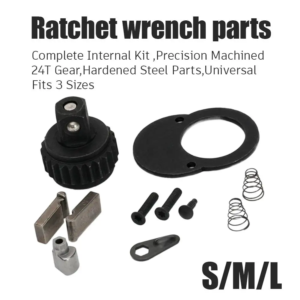 

Ratchet Wrench Accessories Ratchet Wrench Repair Kit 24 Tooth Ratchet Head Replacement Part Machine Tool