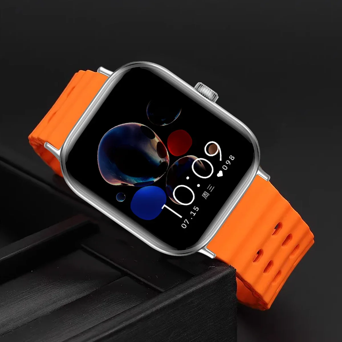 سوار معصم من السيليكون لساعة Redmi 5 حزام لساعة Redmi Watch4 Xiaomi Mi Band 8 Pro/9 Pro سوار رياضي كوريا قابل للتنفس بلونين