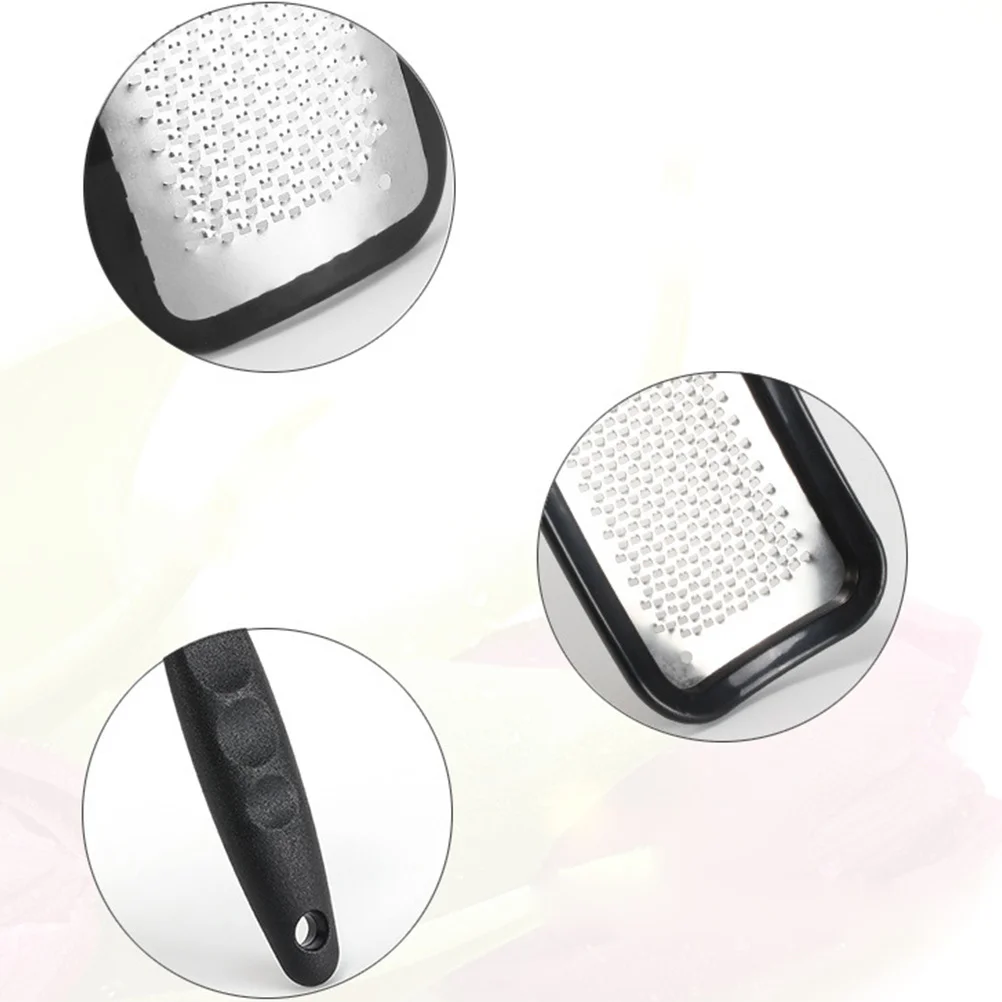 

Foot File Stainless Steel Exfoliating Pedicure Tool Callus Remover Dead Skin Care Scrub File Portable for Home Travel