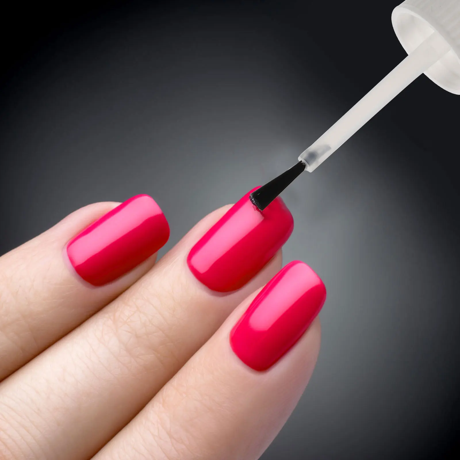 8 stuks lege nagellakflessen met borstel doorzichtige herbruikbare plastic fles voor etherische olie theeboomolie vloeibare latex manicure