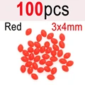 100pcs Red 3x4