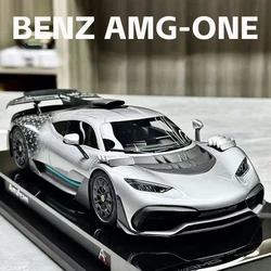 1:18 Mercedes-Benz ONE AMG Supercar Alloy Model Car Toy Diecasts Casting Sound and Light Car Toys For Children Vehicle