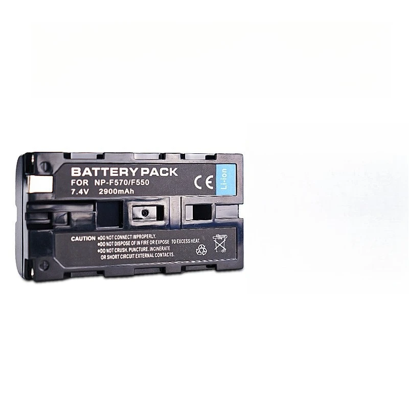 소니 NP-F570/F550 F530 F750 F770 F970 카메라 배터리용 7.4V 2900mAh