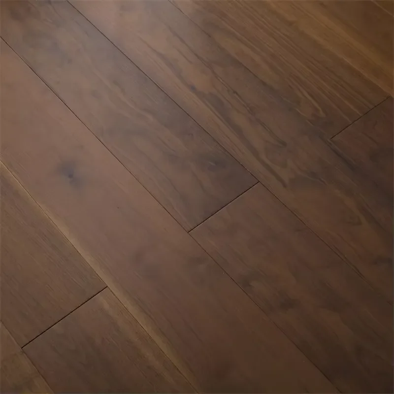 Custom Item, Contact Us Three Layer Engineered Black Walnut Flooring, Mid-Century Modern Aesthetic, Natural Wood Grain, Easy