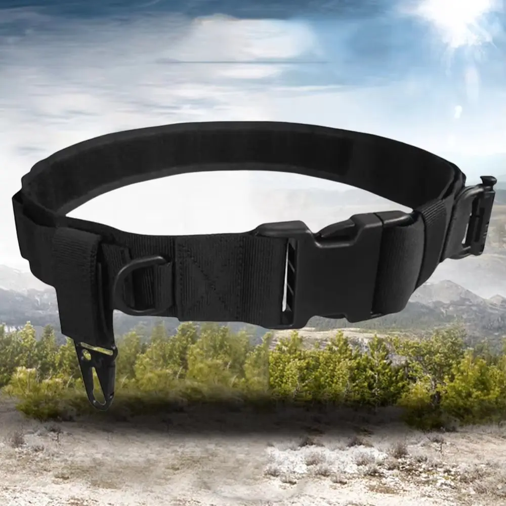 

MOLLE Multifunctional Outdoor Belt Quick Realease Adjustable Fishing Belt Modular Design Travel Plumber Waist Belt