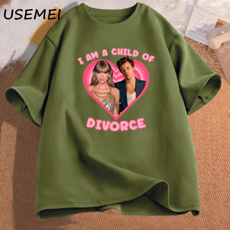 Im A Child of Divorce Mens T Shirt Men Cotton Printed Oversize T-shirt Unisex Fashion Men Clothing Short Sleeve Tee Tshirt