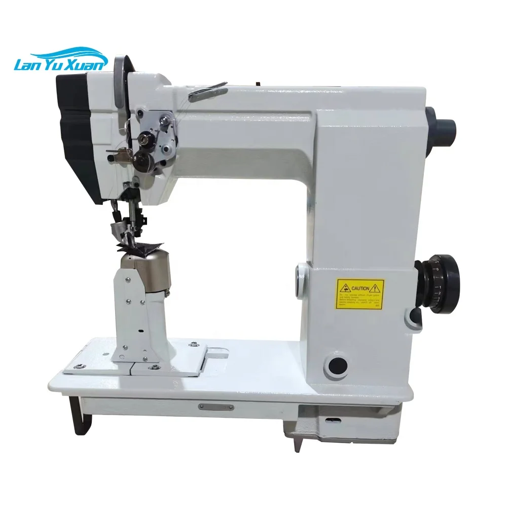 

QK-9910 industrial sewing machine post bed single roller feed garment machine for heavy material