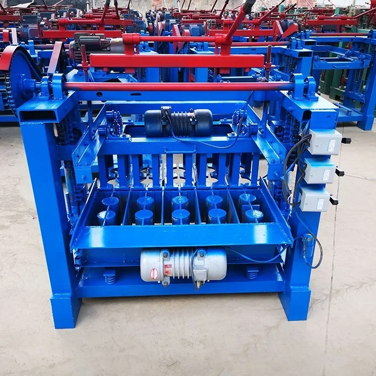 The Best-selling Small Cement Concrete Paver and Interlocking Block Brick Making Machine in China