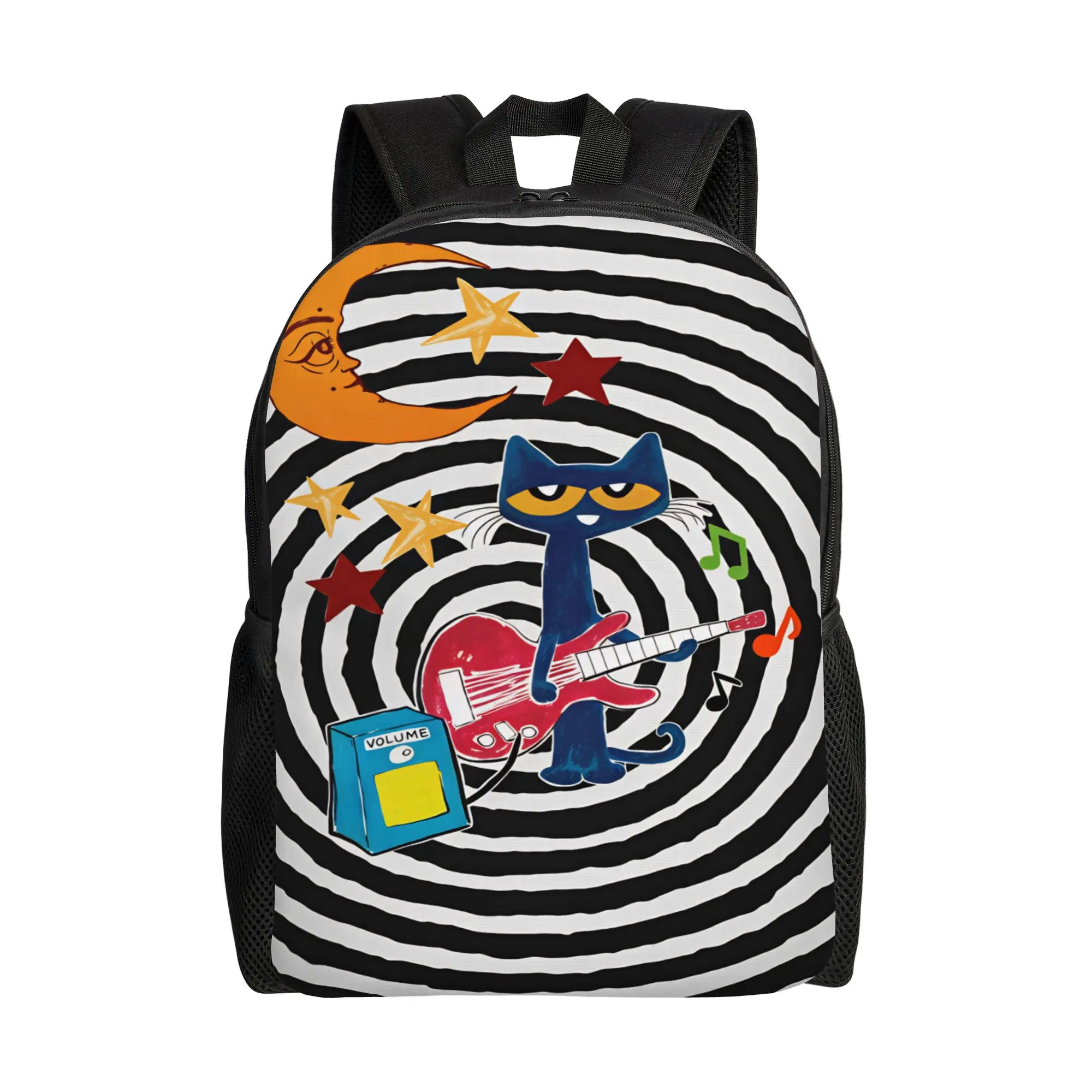 Pete The Cat  Backpack  Workout Backpacks Boy High Quality Big School Bags Kawaii Rucksack