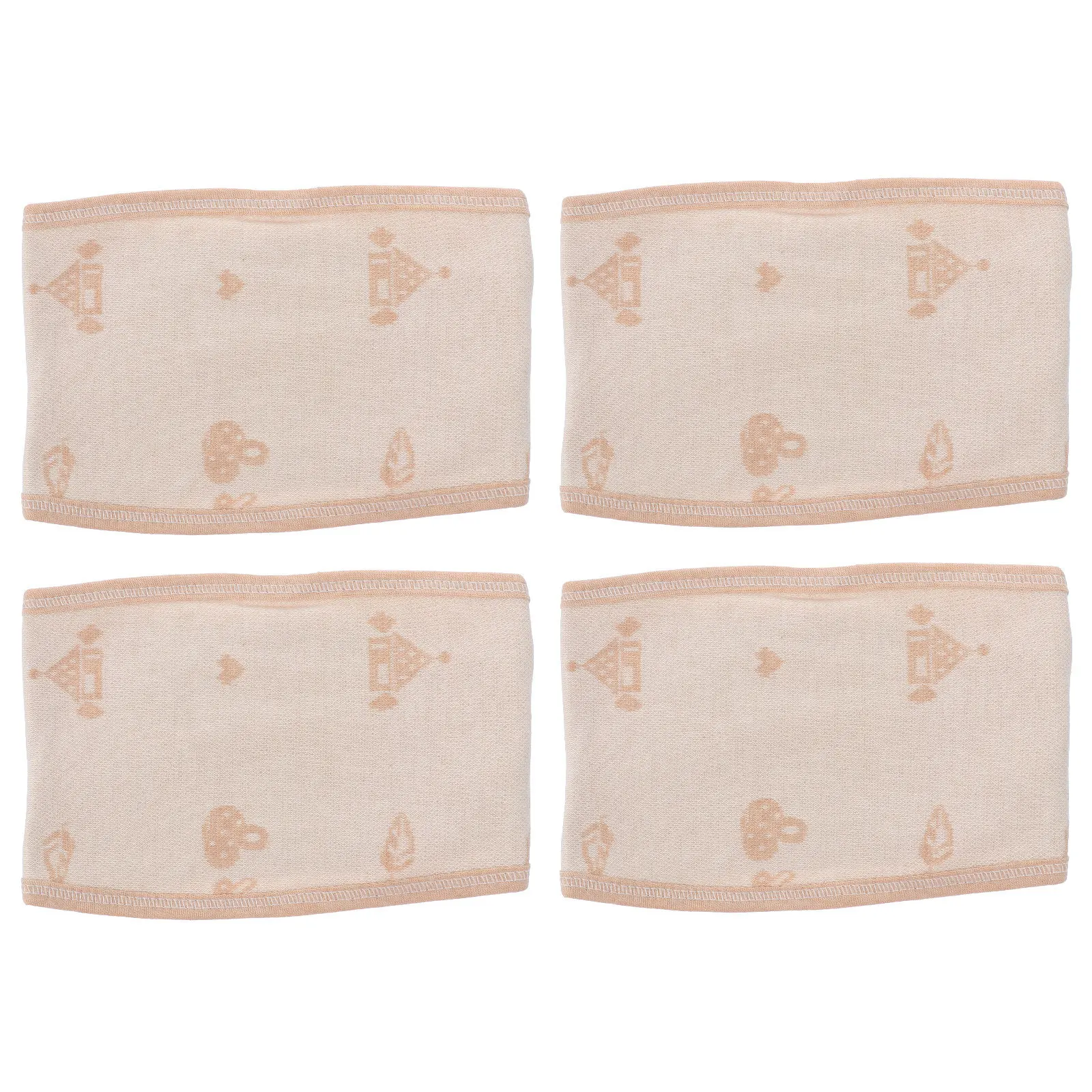 

4Pcs Infant Bellybands Baby Belly Bands Cotton Material Soft Supple Fabric Warm Thick Protective Covers for Newborn