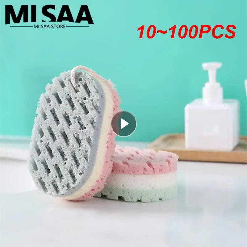 

10~100PCS Sponge Material Bath Foam Sponge Lasting Soft And Durable Bath Accessories Bath Accessories About 15*9*5cm