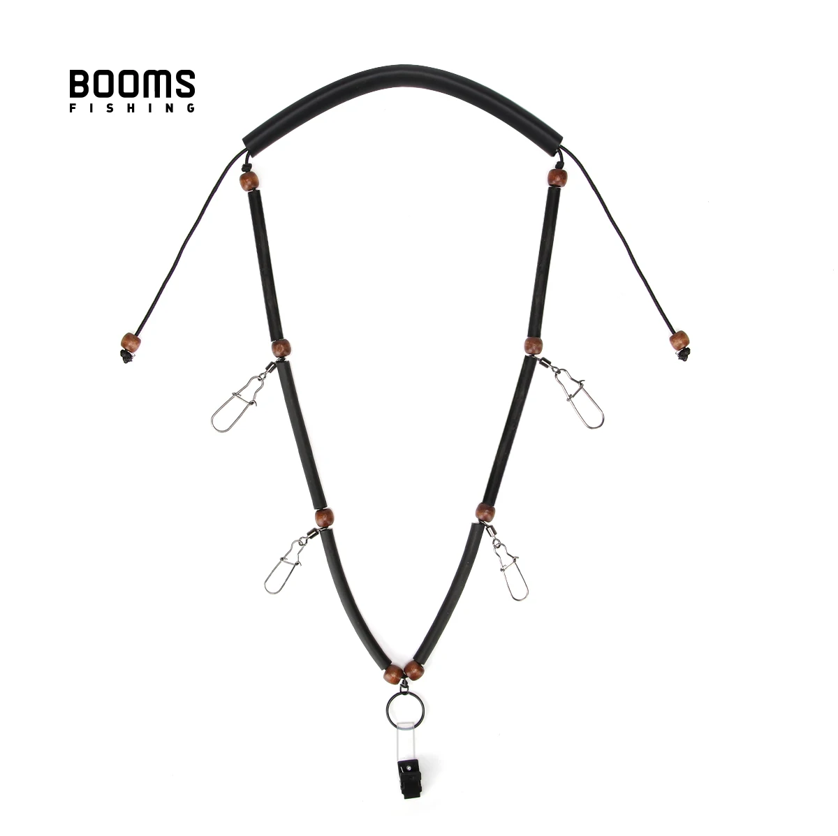 

Booms Fishing LY1 Neck Fly Fishing Tool Lanyard Holder Adjustable Hanging Keep Pliers Scissors Fishing Tackle Accessories