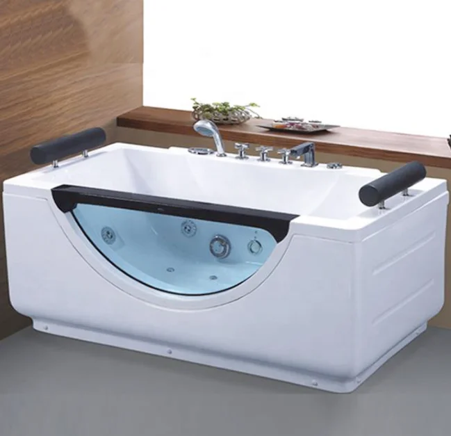 All Weather Popular Design 4 Person Outdoor Professional Massage Spa Tub Large Hydro Bathtub For Family Garden Wellness Relax