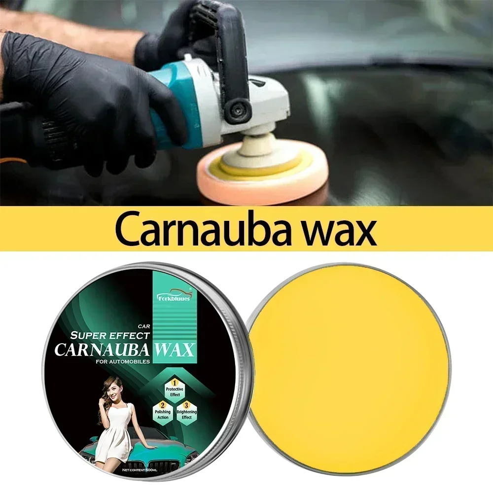 Car Polish Car Wax Crystal Plating Set Covering Paint Surface Waterproof Film Coating Formula Hard Glossy Wax Layer