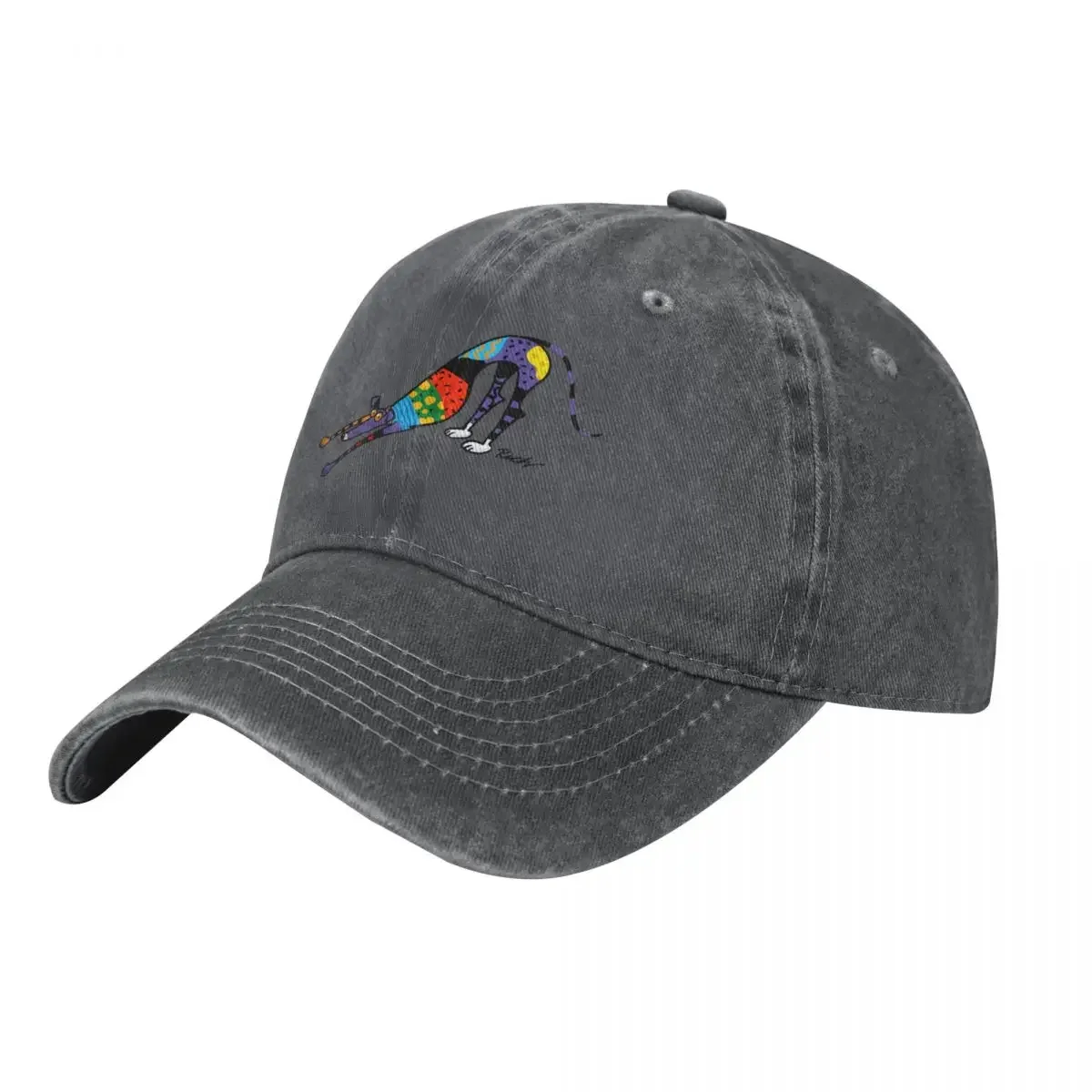 

Kaleidoscope Bowdown Baseball Cap Streetwear Ball Cap golf hat genuine Men Women's