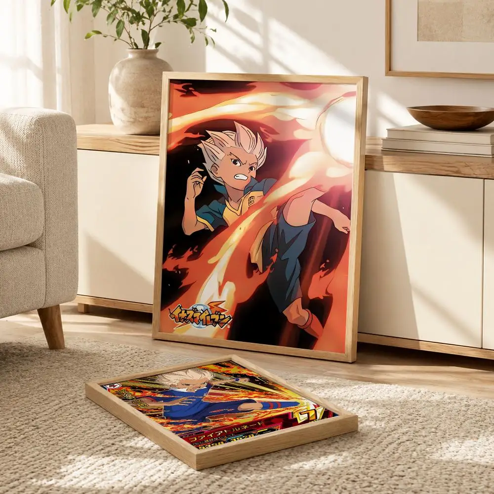 Anime Inazumas Eleven Gouenji Shuuya Poster Modern PP Paper Wall Decorative for Cafe Office Bar Home Wall Decor Gift