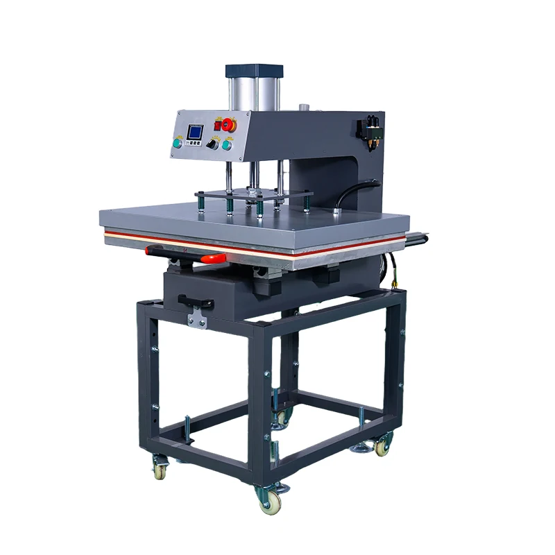 

60x80cm Pneumatic Single Station Head Press Machine T Shirt Mechanical Head Press Machine Transfers