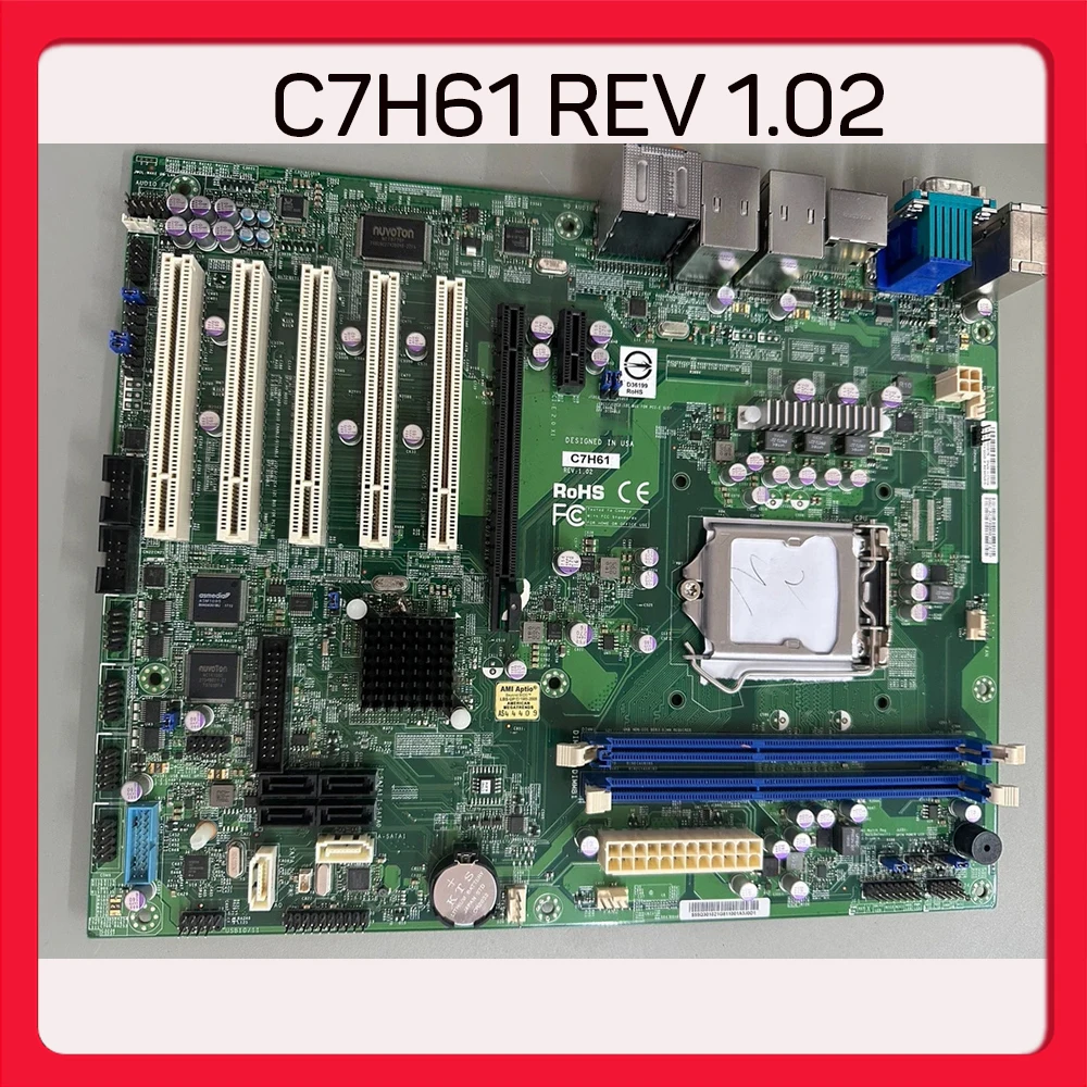 

Материнская плата промышленного управления Supermicro C7H61 REV 1.02