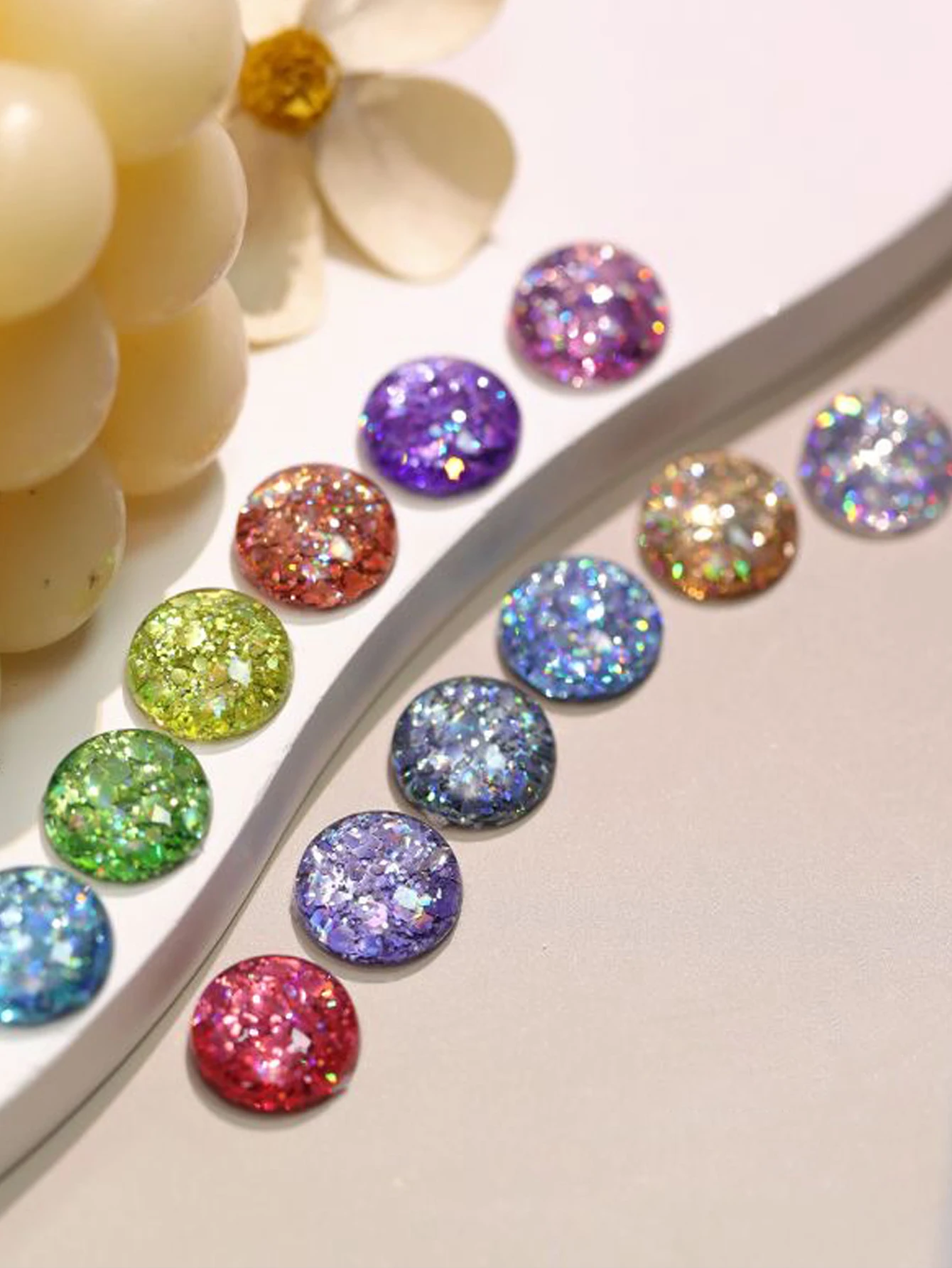 1-12 Stück 15 ml Herbst Nagel Sternenhimmel Glitzer Gel Nagellack UV LED Aushärtung Urlaub Damen Geschenk Nail Art Tägliches Zubehör DIY Kit