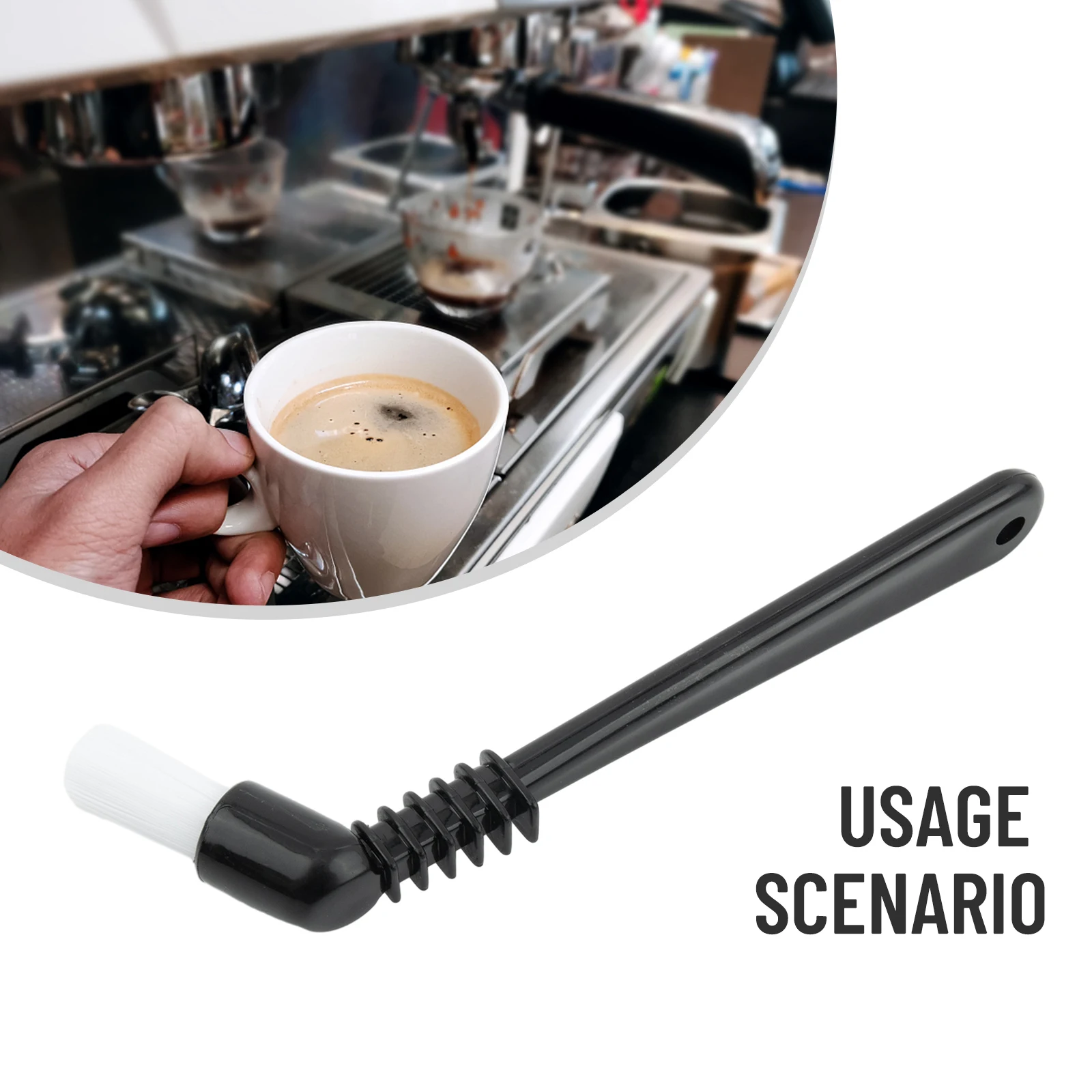 Coffee Machine Cleaning Brush For Espresso Machine Cleaner Brushs Cleaning Tools Special Angle To Clean Coffee Grinder Brushes