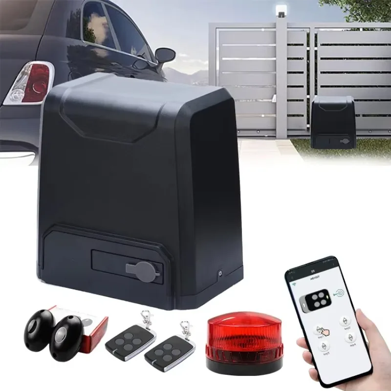 2025/Motor Deslizante 2000 Kg Para Automatização De Porton Cancello Controle Remoto Automático Para Imagem Abridor de Portão