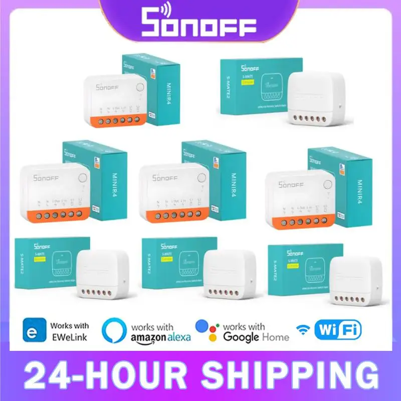 SONOFF Extreme Switch Mate S-MATE2/MINIR4 EWeLink-Remote Control Via Smart Switch For Smart Home Support Alexa Google Home IFTTT