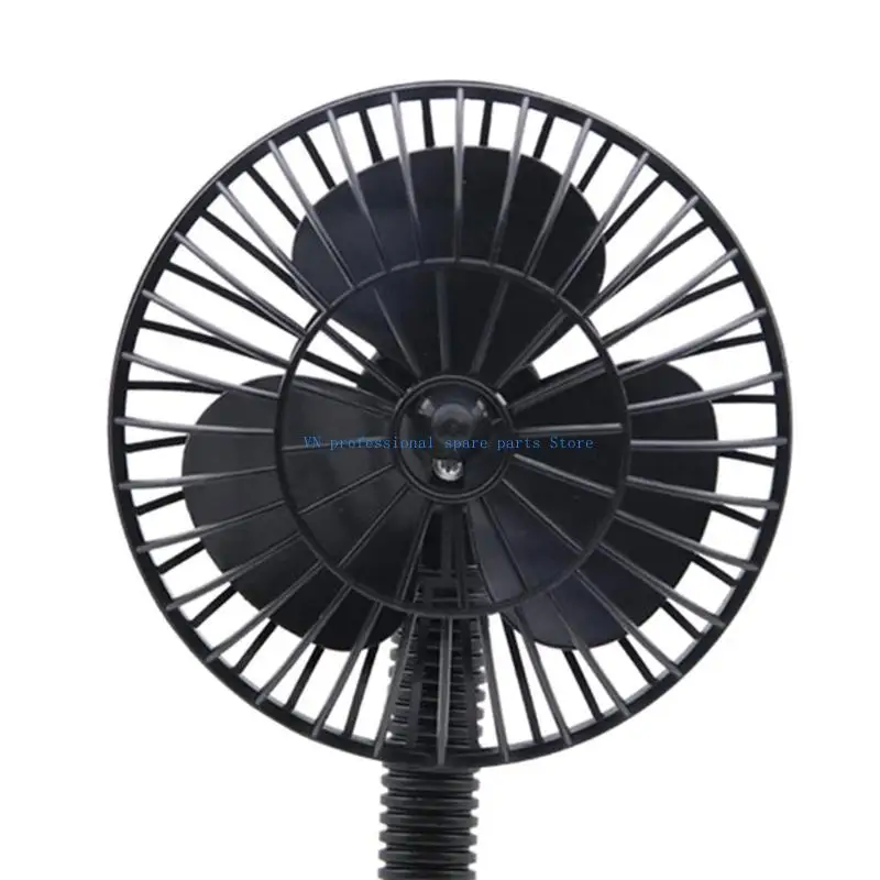 41XA 4 Inch Mini Car Fan Straight Blade Keep Your Car Interior Ventilated Refreshing