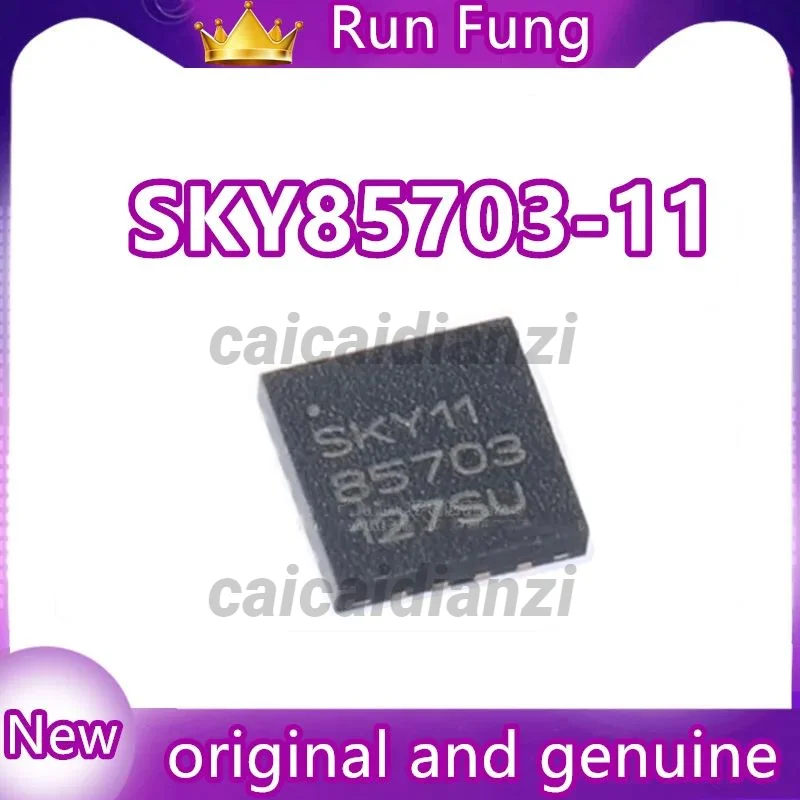 

10 шт./лот SKY85703-11 SKY85703 85703 QFN16 5 ГГц FEM с коэффициентом усиления 30 дБ и выходной мощностью 16 дБм, интегральная схема