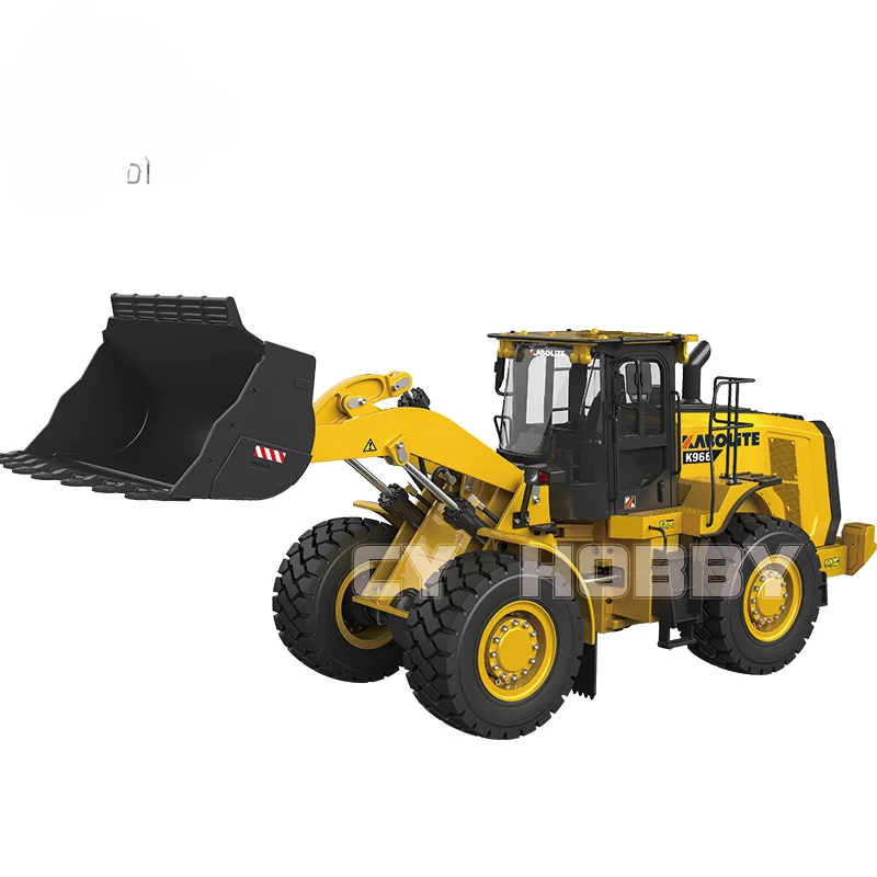 K966 KABOLITE K966  1/16  Full metal RC hydraulic die cast wheel loader model with brushless motor