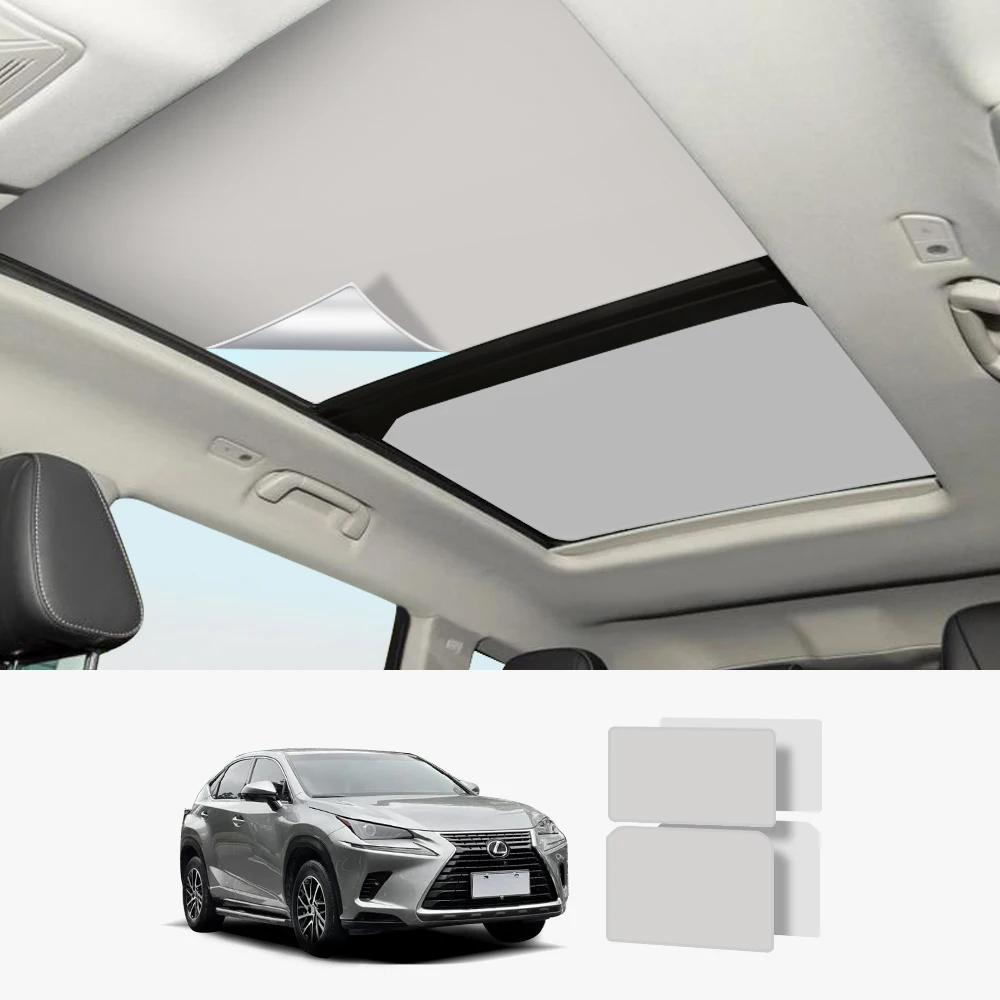 Lexus 23 to 24 NX Insulated Curtains, Insulated Panels, Adsorption Sunroof Glass Sunshades