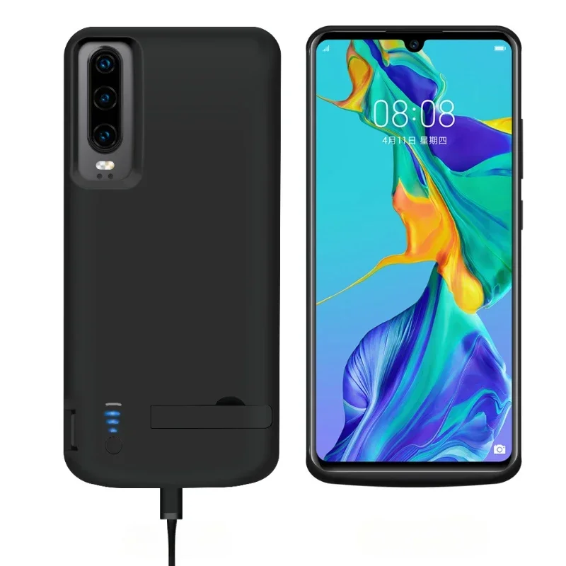 5000mAh Suitable for P30Pro Back Clip Battery Wireless Power Bank P30 Fast Charging Mobile Power USB Holder Phone Case Back Clip