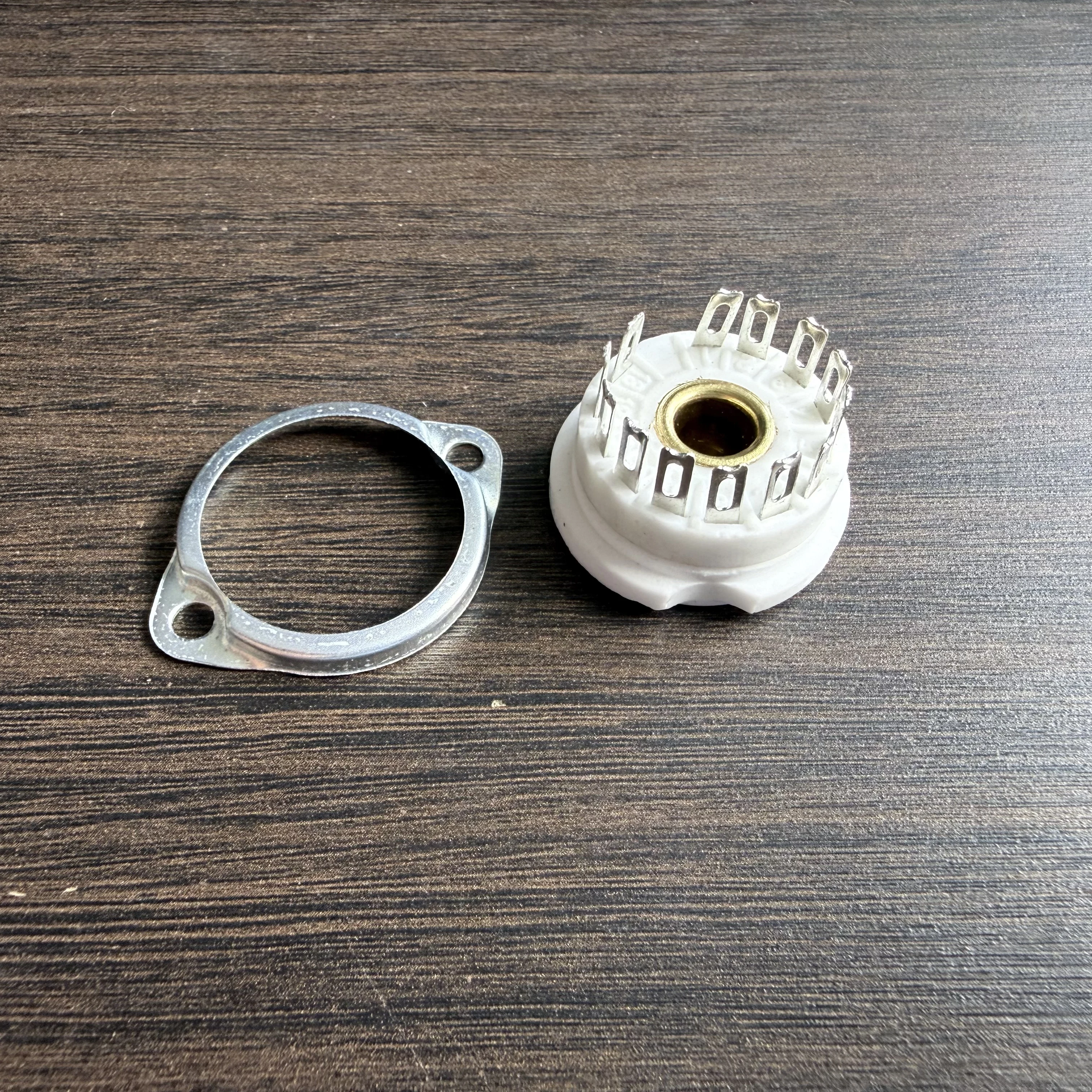 12 stücke 13pin Rohr Buchse Keramik Ventil Basis für B5092 GN4 B13B ZM1020 Vintage Audio Rohr Verstärker DIY Schaltung Projekt hiFi – Detail 2