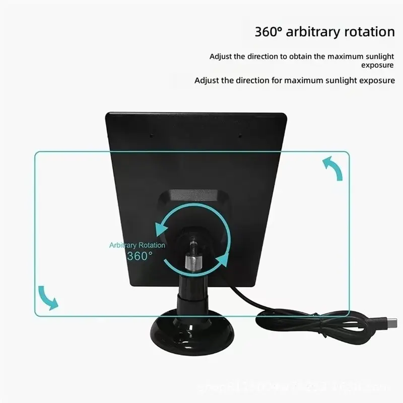 PORK-3W Solar Panel System Outdoor Light Holder For Outdoor Security Camera Light All Weather Durable