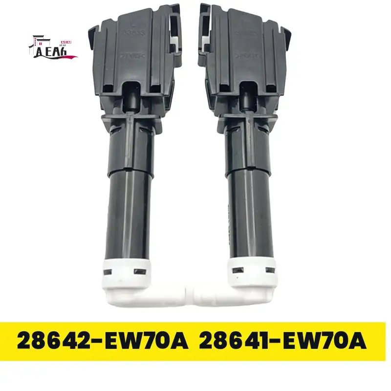 

AEA6-1 пара форсунок омывателя передних фар 28642-EW70A 28641-EW70A для Nissan Sentra 2006-2009, форсунка распылителя фар в сборе