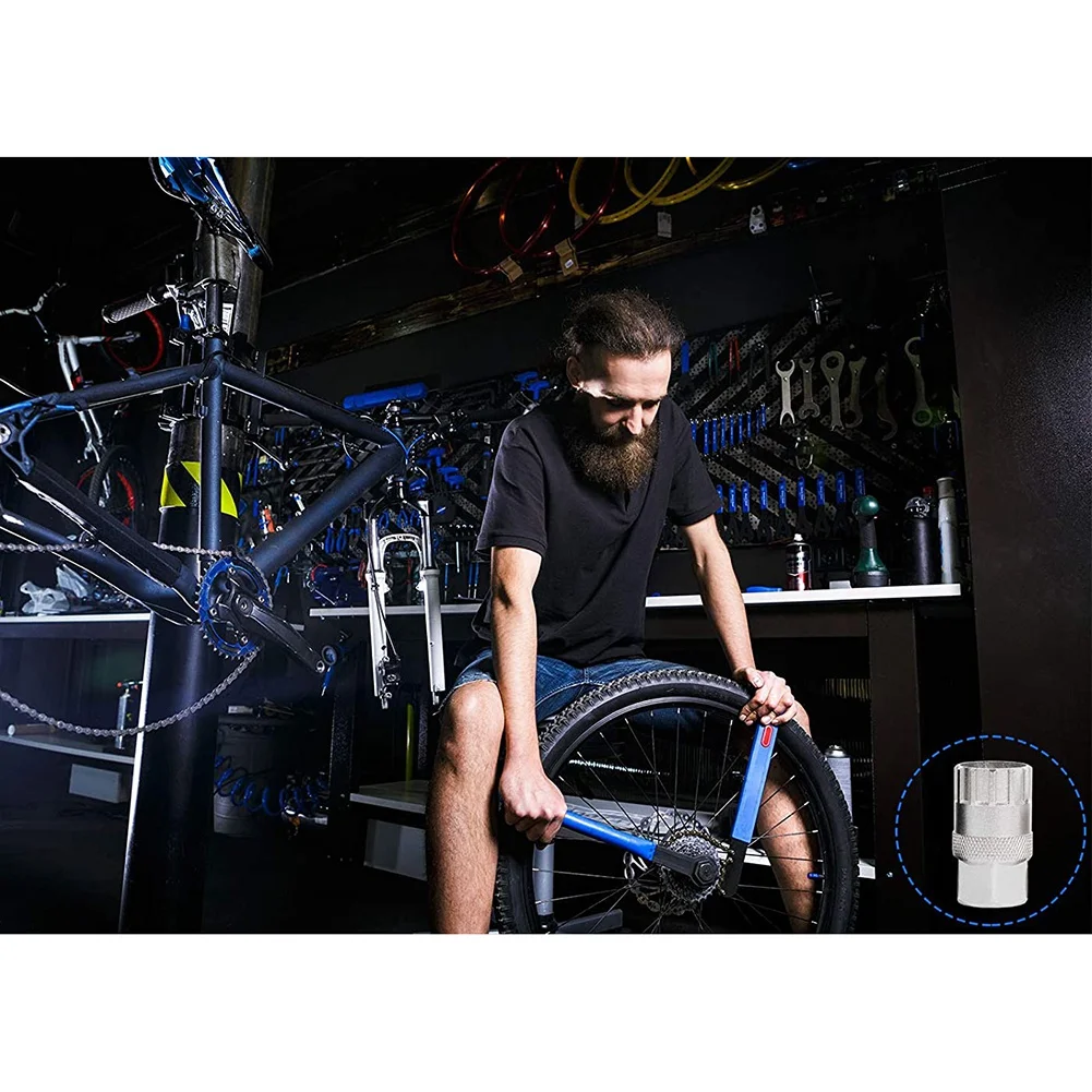 

AD10 Bike Freewheel Removal Repair Lockring Tool, Compatible for Shimano, Sunrace and Other 12 Spline Freewheels