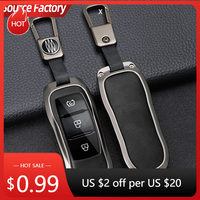Car Stickers Alloy Car Key Cover Key Case Keychain Accessories for Dongfeng Fengguang DFSK Glory 580 Fengon Ix5 Ix7 Seres 3