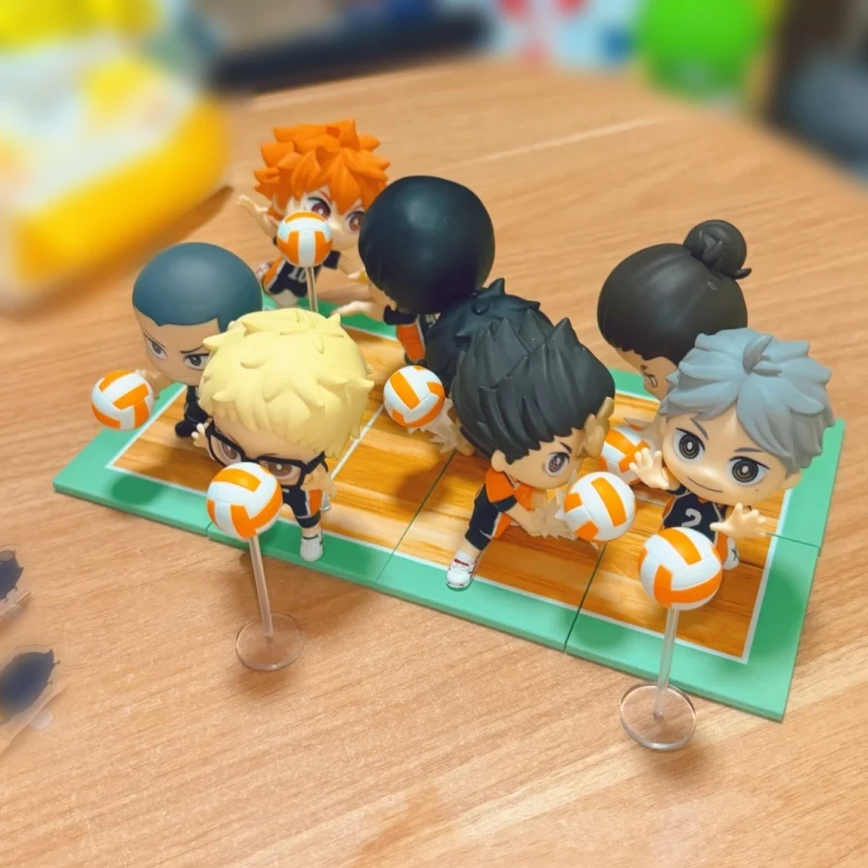 Heiße Original Hot Toys Cosbi Haikyuu!! Blind Box Hinata Shoyo Kageyama Tobio Anime Actionfigur Puppe Trendiges Sammlerspielzeug Geschenke