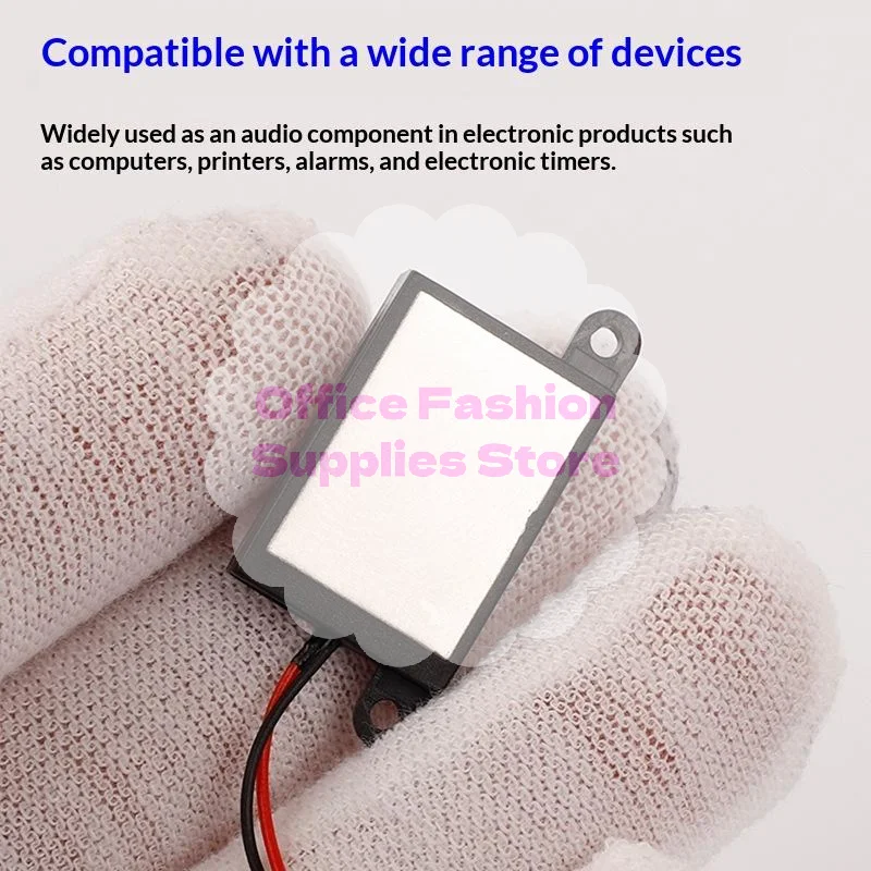 1Pcs Ultra-thin Side-emitting Cavity Speaker 20*14mm Flat Panel Face Recognition Smart Home Voice Broadcast Mini Speaker 8ohm 1