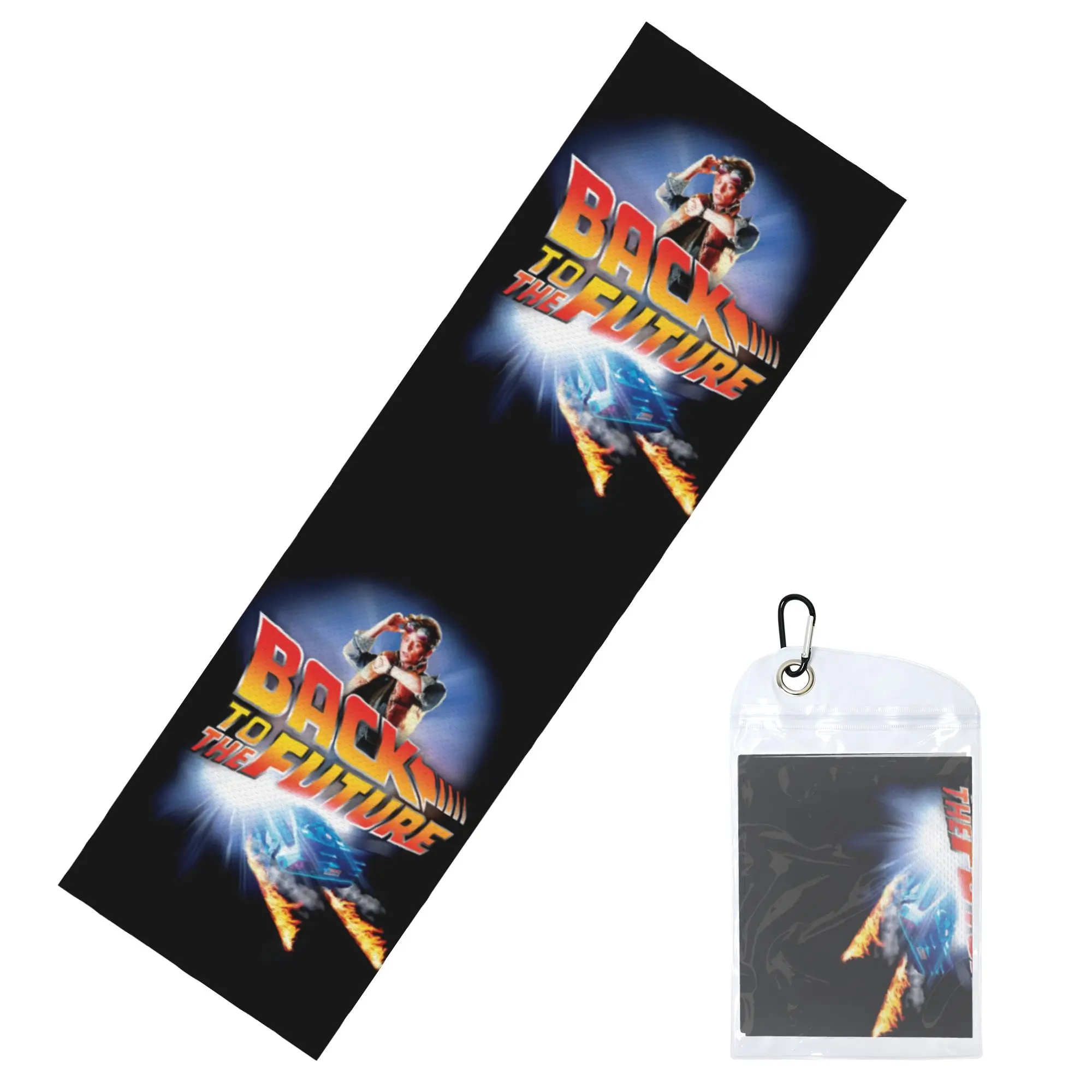 Back To The Future Cold Exercise Towel Science Fiction Comedy Tv Movie Yoga And Fitness Running Activities Travelling Towels