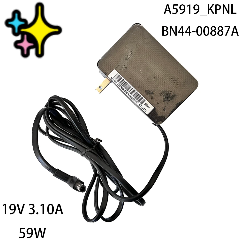 

LC32JG56QQNXZA LS27R750QENXZA LS32R750UENXZA LU28H750UQNXZA is for Monitor AC/DC Adapter 19V 3.10A 59W A5919_KPNL BN44-00887A